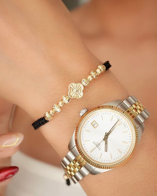 BRAZALETE TREBOL DIAMANTADO