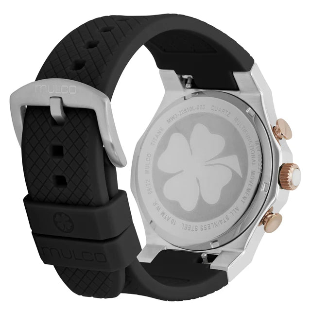 MULCO TITANS SLAP LADIES NEGRO Y ROJO