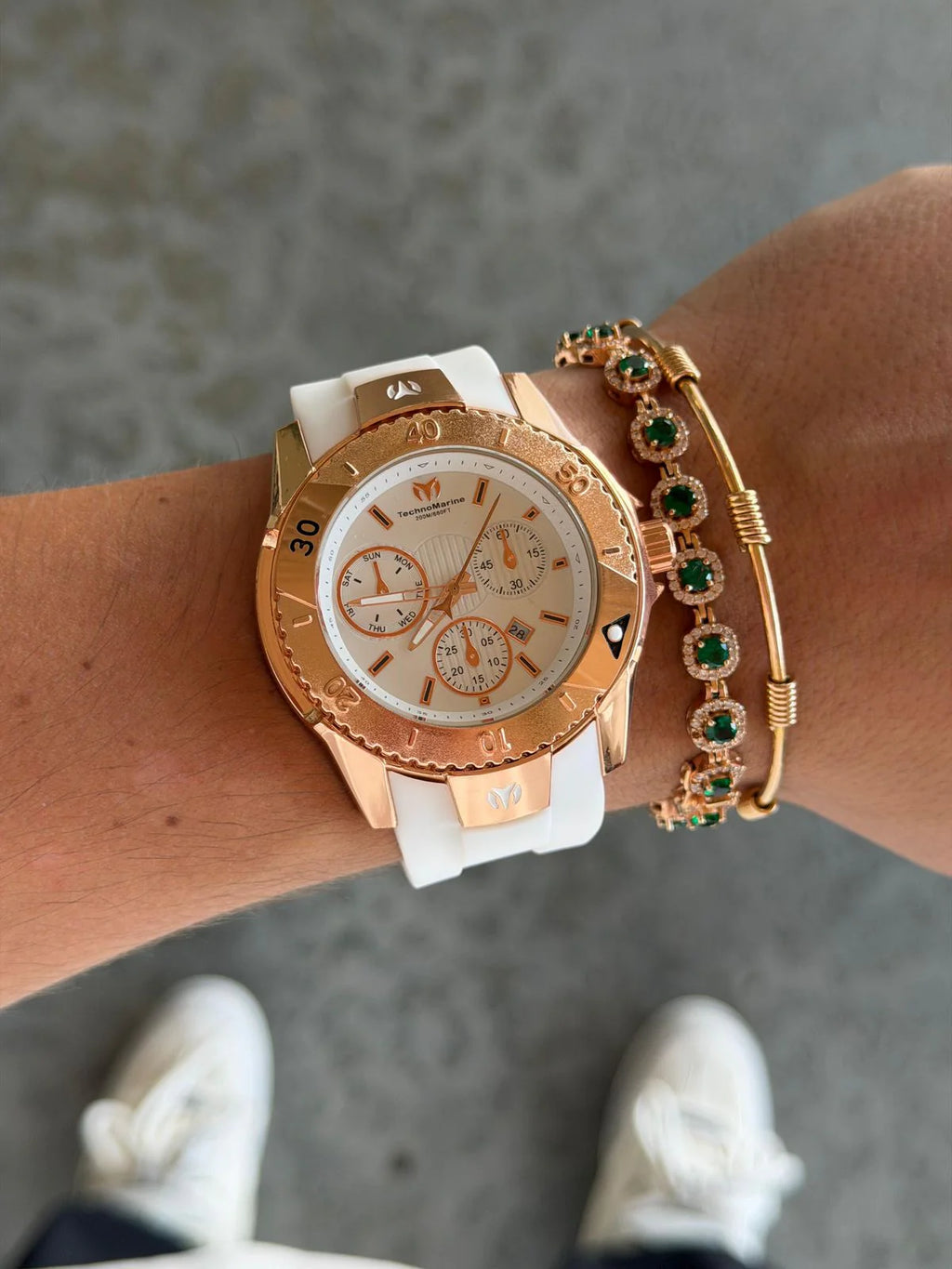 TECHNOMARINE UF6 ORO ROSA