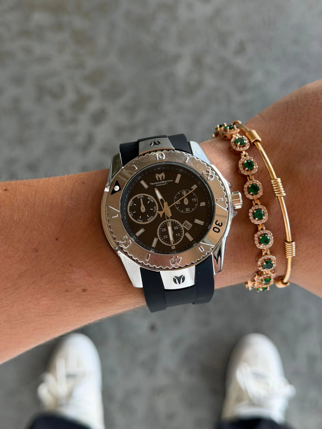 TECHNOMARINE UF6 PLATEADO