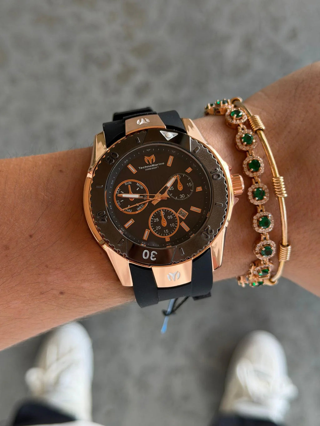 TECHNOMARINE UF6 ORO ROSA